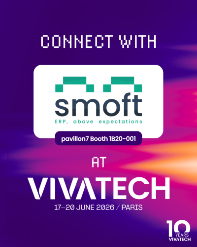 SMOFT ERP sera présent à VivaTech 2026